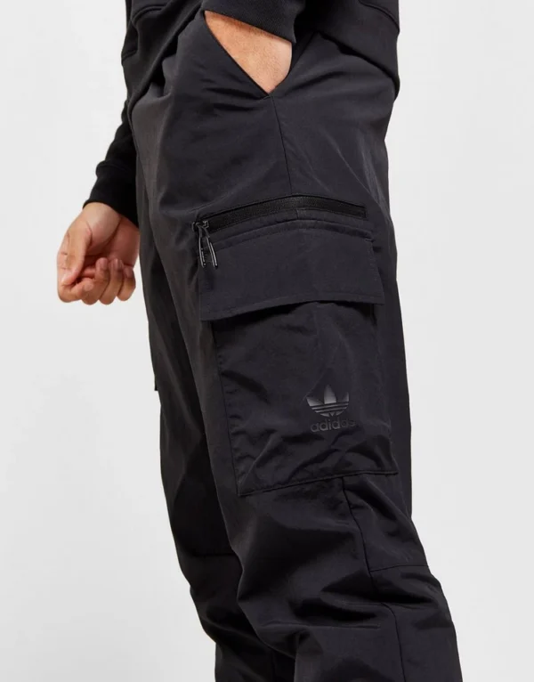 Adidas Originals Cargo Track Pants - Black