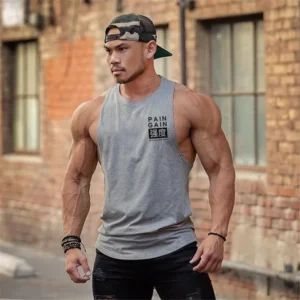 Men Gym Singlet Muscle Stringer Tank Tops